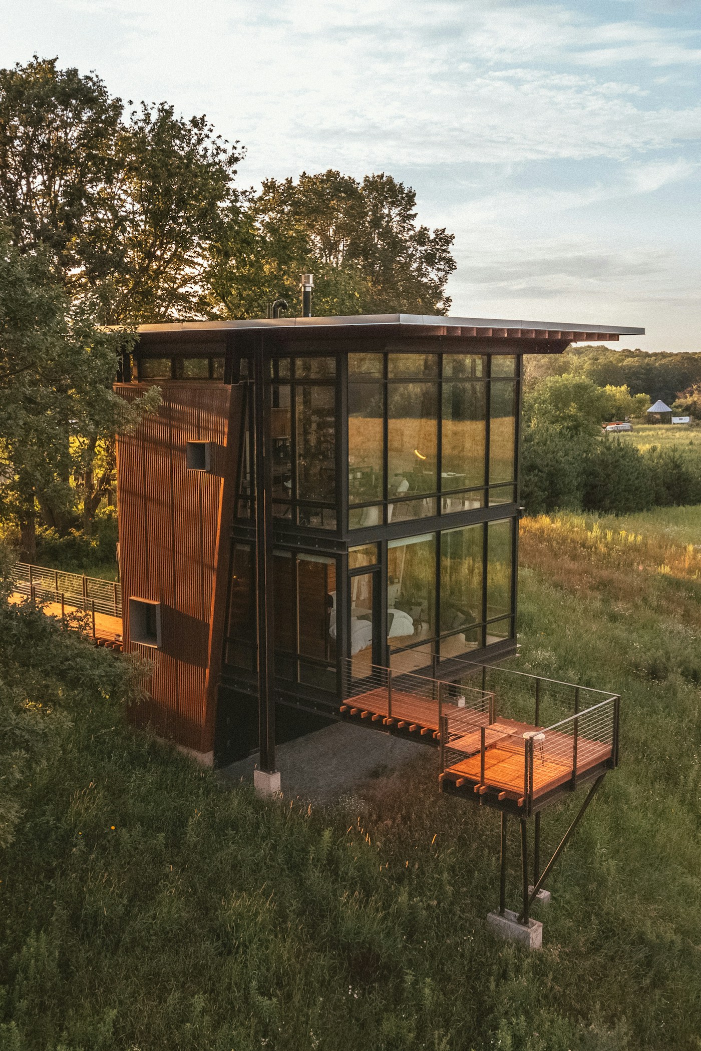 Torre Mirador, modelo de casa prefabricada modular